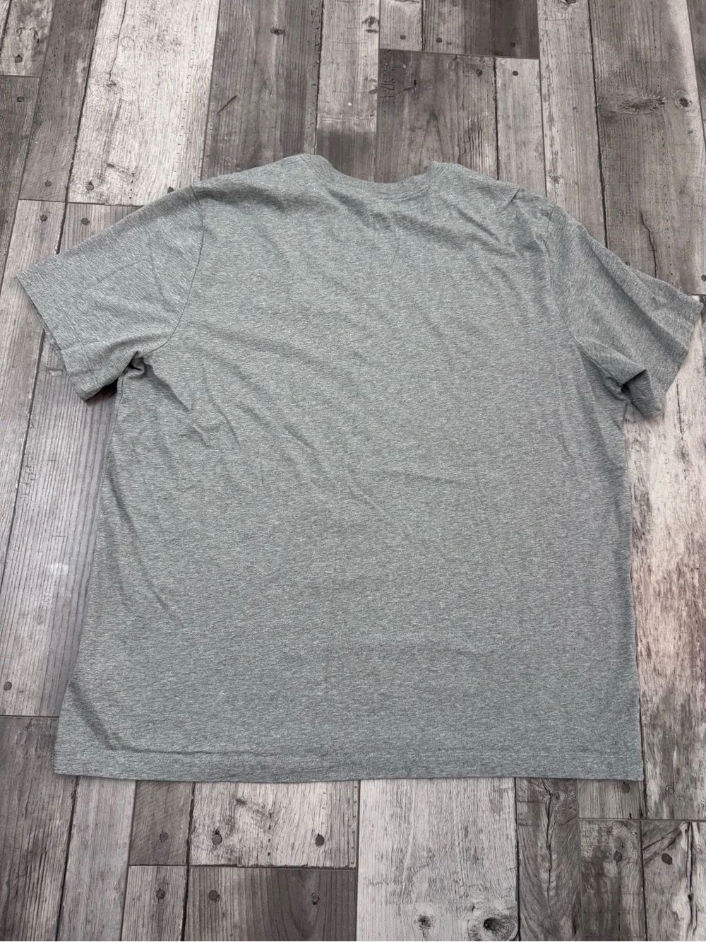 Nike Jordan Jumpman Air Men XL T-Shirt Gray Heather Embroidered Tee AH5296-091